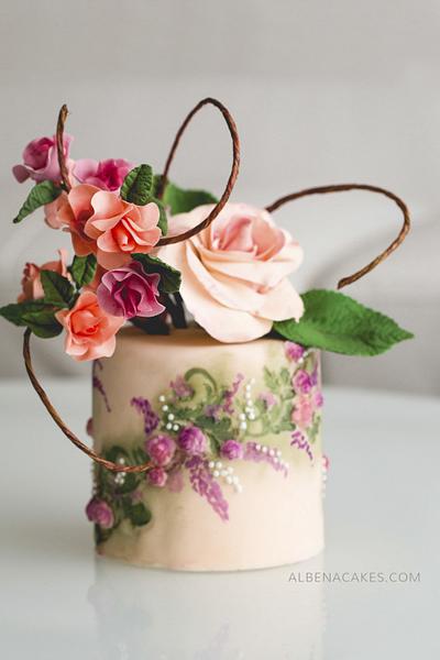 #4 Wedding Cake inspired by Enchanted Garden - Cake by Albena