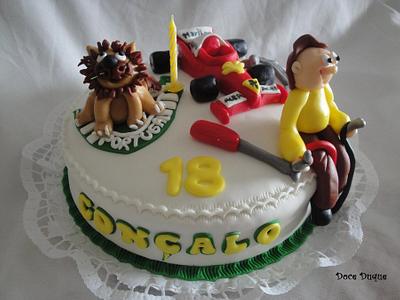 Ferrari e Sporting - Cake by Manuela