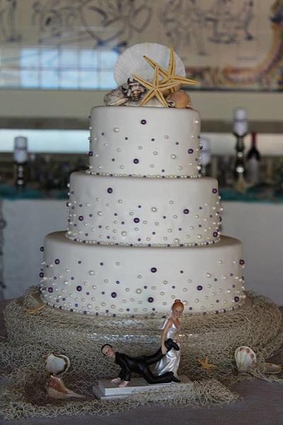 Pearls and sea - Cake by ArtDolce - Cake Design