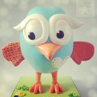 Giggle and Hoot Cake  - Cake by thecakeaddiks 