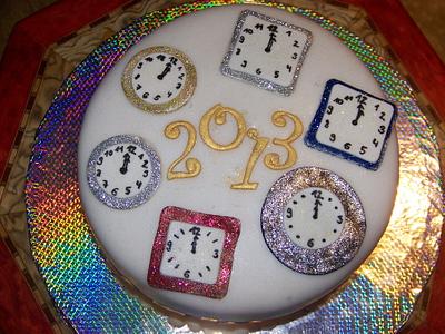 Happy New Year 2013 Cake - Cake by Laura Jabri