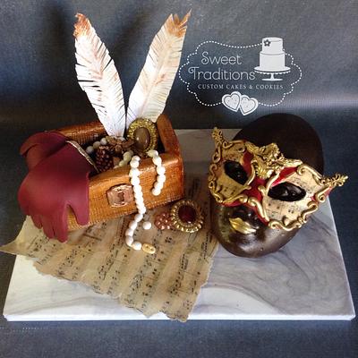 Venetian Carnival Collaboration  - Cake by Sweet Traditions