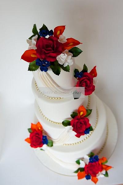 Fall wedding cake - Cake by Tatyana