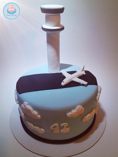 Air Traffic Control Cake. - Cake by Bake My Day
