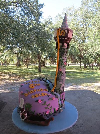 Tangled - Cake by Maty Sweet's Designs