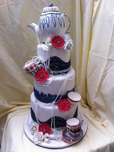  my first designed wedding cake - Cake by homemade with love cakes and more