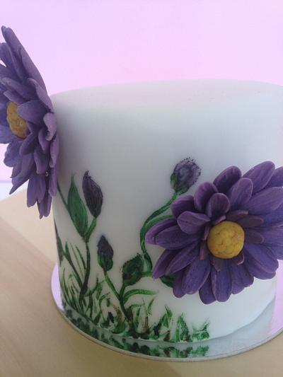Mini cake painted - Cake by Nennescake
