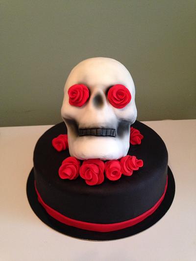 Skull Cake - Cake by Melissa