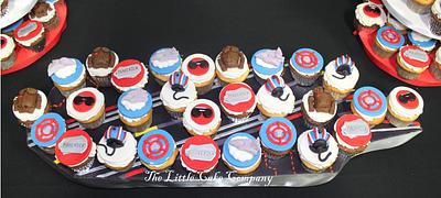 Top Gun themed cupcakes - Cake by The Little Cake Company