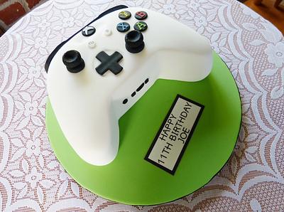 XBox 360 game controller cake - Cake by Angel Cake Design