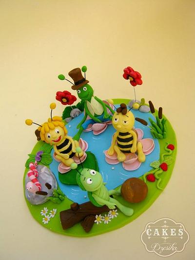 Maya the bee cake topper - Cake by Dzesikine figurice i torte