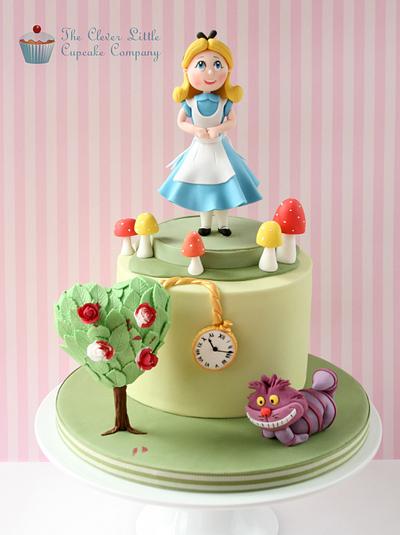 Alice in Wonderland Cake - Cake by Amanda’s Little Cake Boutique