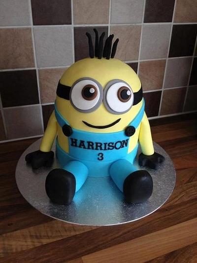 Minion - Cake by Fran's Cakes & Cupcakes