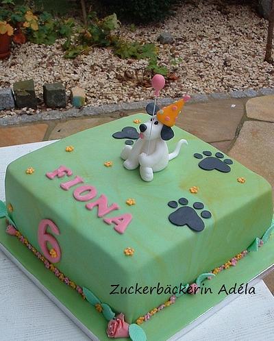 The little dog cake - Cake by Adéla