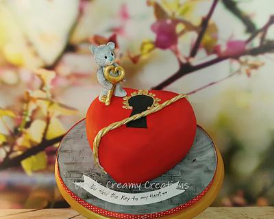 You Hold The Key To My Heart - Cake by Urvi Zaveri 