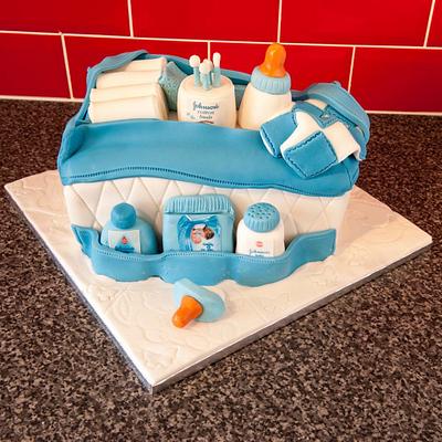 Baby Shower Cake - Cake by Lace Cakes Swindon