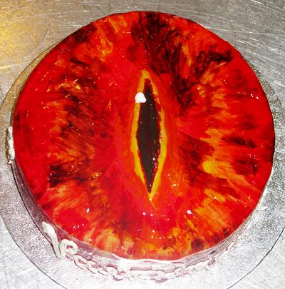 Eye of Sauron - Cake by Valentine Svatovoy