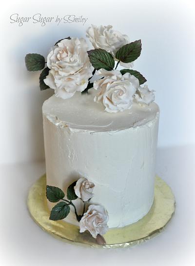 Elderflower-Lemon Cake - Cake by Sandra Smiley