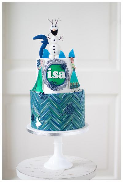 Isa's 7th birthday cake - Cake by Taartjes van An (Anneke)