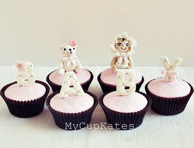 Pink Baby Shower Cupcakes - Cake by Kate Kim
