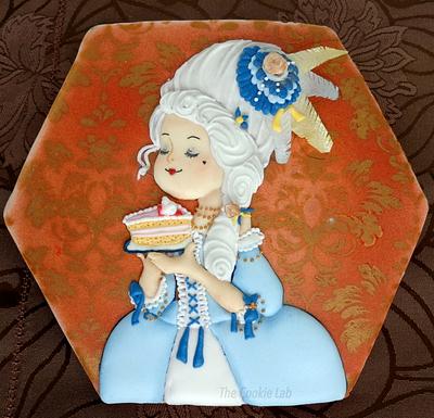 Marie Antoinette! - Cake by The Cookie Lab  by Marta Torres