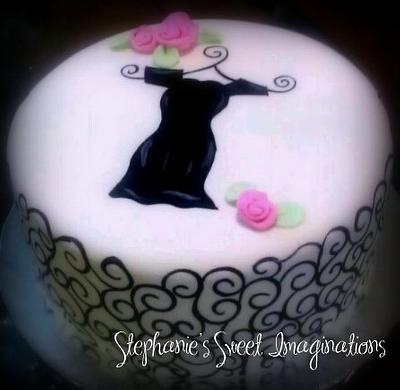 Dress on hanger - Cake by Stephanie 