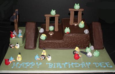 Angry Birds - Cake by Ciccio 