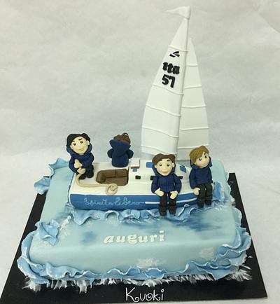 Boat cake  - Cake by Donatella Bussacchetti