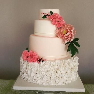 wedding cake  - Cake by Sabrina Adamo 