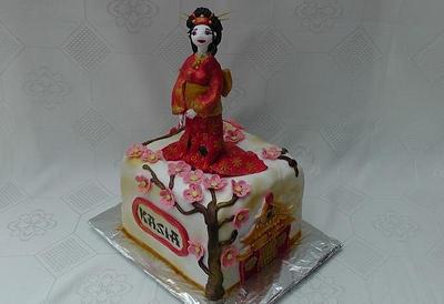 Geisha cake - Cake by Planet Cakes