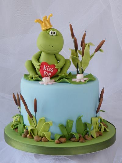 Who will kiss the frog??? - Cake by CakeHeaven by Marlene