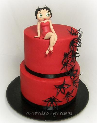 Betty Boop Cake - Cake by Custom Cake Designs