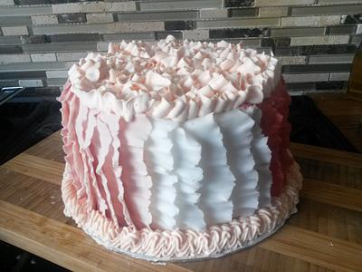 Ruffles Birthday Cake - Cake by Cake Karma: