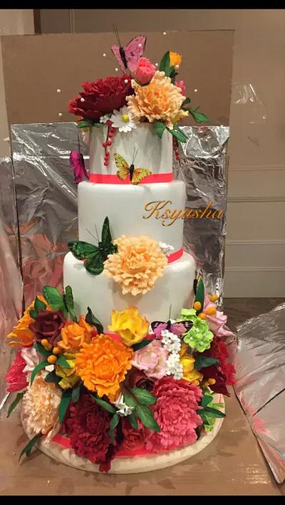  Wedding Cake - Cake by Ksyusha