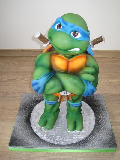Leo - Ninja Turtles - Cake by Eliska