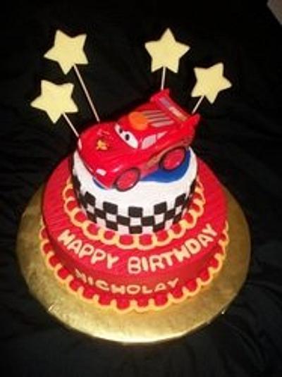 Cars Birthday Cake - Cake by caymancake