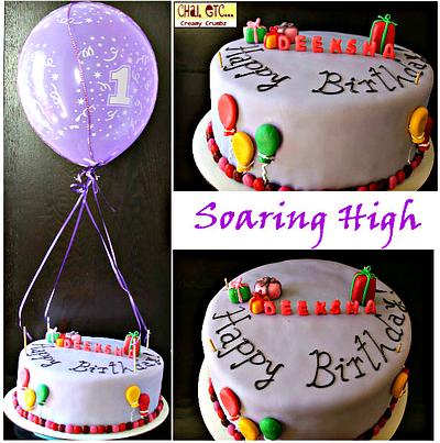 Balloon Cake - Cake by Chai, Etc