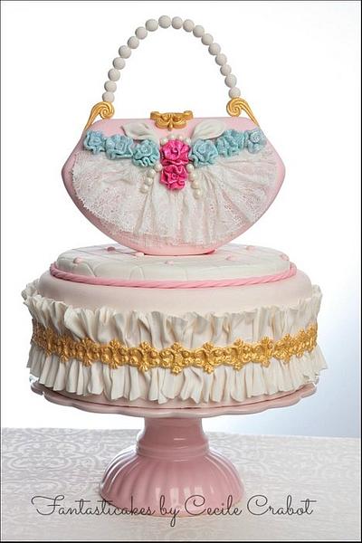 Fashion Lace Purse - Cake by Cecile Crabot
