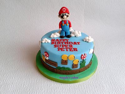 Super Mario - Cake by Magda's Cakes (Magda Pietkiewicz)