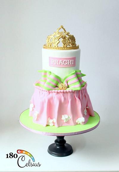 Pink And Green Princess Cake - Cake by Joonie Tan