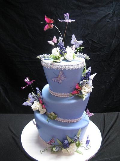 lavender - Cake by cindy