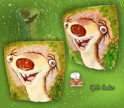Sid Ice Age  - Cake by Gele's Cookies