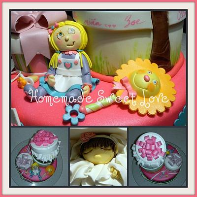 Baby girl gifts - Cake by  Brenda Lee Rivera 