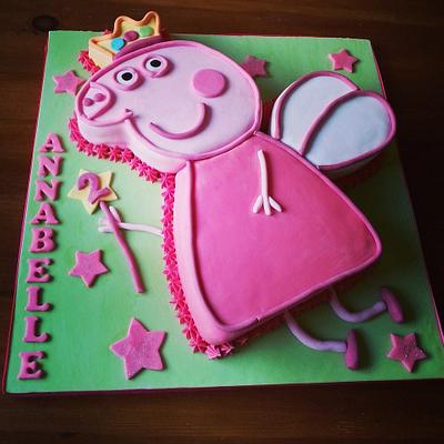 Princess Peppa Pig - Cake by Tracey