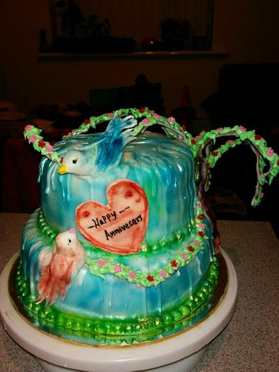 Anniversary cake - Cake by Sumee