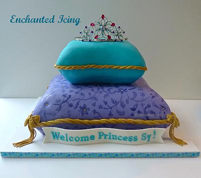 Princess Baby shower - Cake by Enchanted Icing