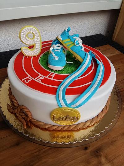 Cake for runner - Cake by Veronicakes