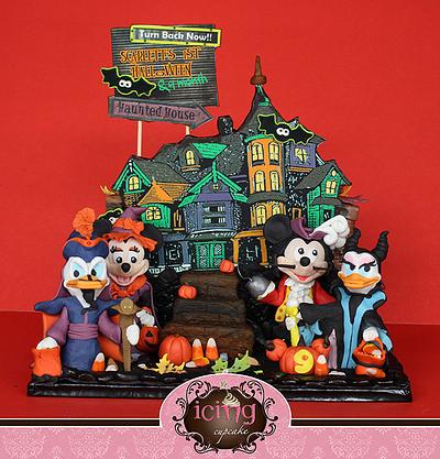 Disney Inspired 1st Halloween Cake - Cake by IcingCupcake