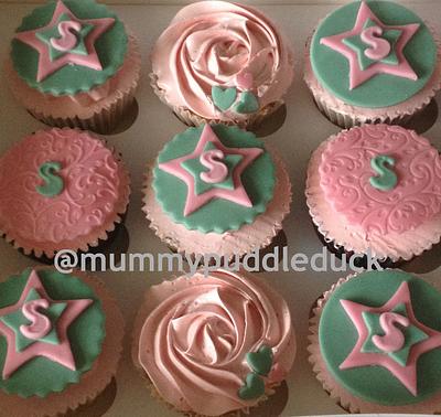 Stars and sprinkles cupcakes  - Cake by Mummypuddleduck