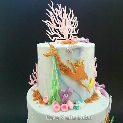 Mermaid - Cake by Vinita Lobo